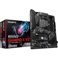 GIGABYTE AMD B550 Gaming X V2 Motherboard with 10+3 Phases Digital Twin Power Design, Enlarged Surface Heatsinks, PCIe 4.0 x16 Slot, GIGABYTE Gaming LAN with Bandwidth Management,Q