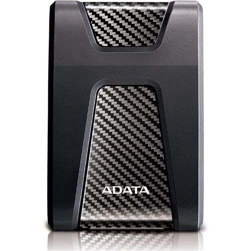  ADATA HD650 1TB Anti-Shock External Hard Drive, Black (AHD650-1TU31-CBK)