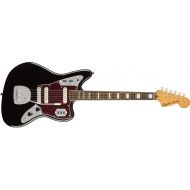 Squier by Fender Classic Vibe 70s Jaguar Electric Guitar - Laurel - Black