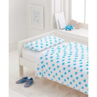 Dreamtown aden + anais classic toddler bed in a bag; fluro blue
