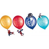 Amscan American Greetings Spider Man Balloons, 6-Count