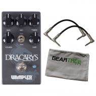 Wampler Dracarys High Gain Distortion Pedal w Patch Cables and Polish Cloth