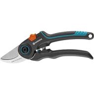 Gardena ExpertCut pruning shears: Ideal for cutting fruit trees, 22 mm maximum Cutting diameter, 2-stage variable handle opening, stainless steel blades, bypass cutting principle (12203-20)