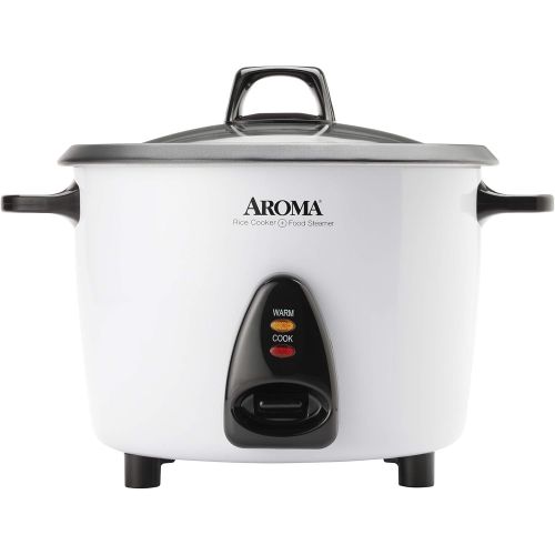  Aroma Housewares 20-Cup (Cooked) (10-Cup UNCOOKED) Cool Touch Rice Cooker and Food Steamer, Stainless Steel Exterior (ARC-900SB)