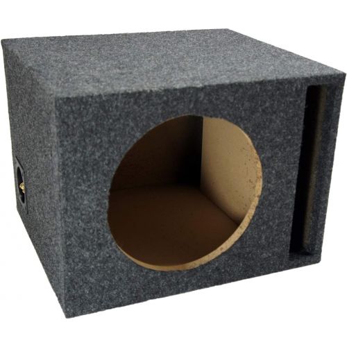  American Sound Connection Kicker Bundle Compatible with Universal Vehicle C10 Comp Single 10 Loaded Vented Sub Box Enclosure