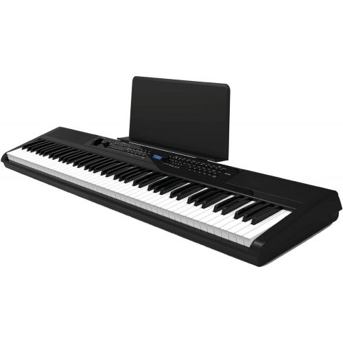  Artesia PE-88 | 88 Key Digital Piano with Semi Weighted Action & Built In Speakers + 130 Premium 3D/3 Layer Voices & 100 Rhythms Fully Orchestrated + Power Supply + Sustain Pedal +