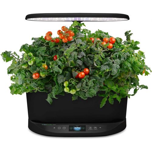  AeroGarden Bounty - Indoor Garden with LED Grow Light, WiFi and Alexa Compatible, Black