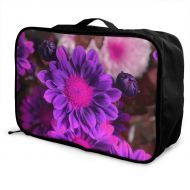 Edward Barnard-bag Chrysanthemum Flower Petals Travel Lightweight Waterproof Foldable Storage Carry Luggage Large Capacity Portable Luggage Bag Duffel Bag