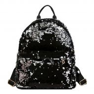 Monique Women Glitter Sequins Backpack Small Shoulders Bag Daypack Schoolbag Booksack