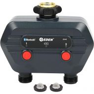 Eden 93442 Bluetooth Smart Water Hose Timer, 2 -Zone, Compatible with Wireless Soil Moisture Sensor