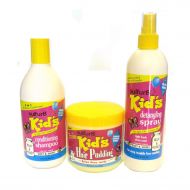Sulfur 8 Kids Conditioning Shampoo, Detangling Spray & Hair Pudding