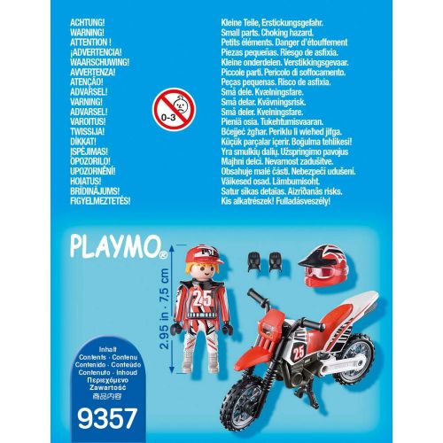 플레이모빌 Playmobil Special Plus 9357 Motocross Driver