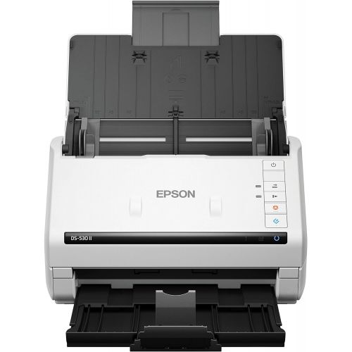 엡손 Epson DS-530 II Color Duplex Document Scanner for PC and Mac with Sheet-fed, Auto Document Feeder (ADF)