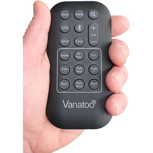  Vanatoo Transparent Zero Powered Speakers (Black, Set of 2)