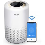 LEVOIT Smart WiFi Air Purifier for Home, Alexa Enabled H13 True HEPA Filter for Allergies, Pets, Smokers, Smoke, Dust, Pollen, 24dB Quiet Air Cleaner for Bedroom with Display Off D