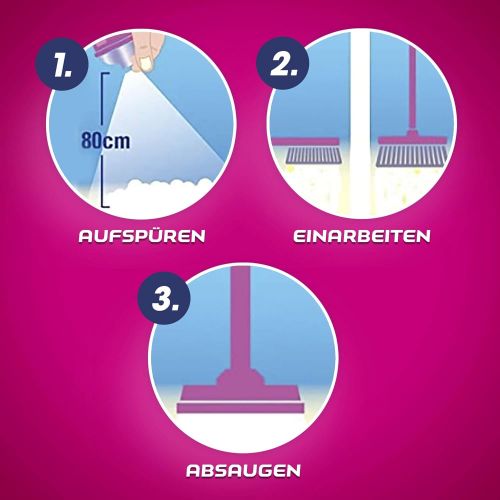  [아마존베스트]Vanish Heimtextil-Experte Carpet Cleaner - Cleaning Foam for Carpet & Upholstery Care for Targeted Use - Against Dirt, Pet Hair & Urine Odour - 1 x 650 ml
