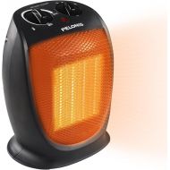[아마존베스트]PELONIS PHTA1ABB Portable, 1500W/900W, Quiet Cooling & Heating Mode Space Heater for All Season, Tip Over & Overheat Protection,for Home, Office Personal Use, Black, 7 x 5.82 x 8.5