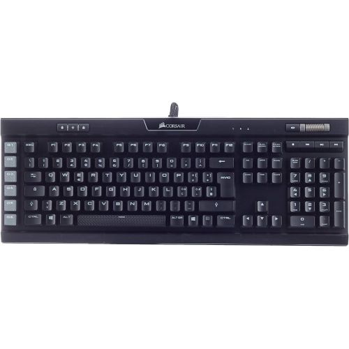커세어 [아마존베스트]Corsair K95 RGB Platinum USB QWERTY Italian Black - Keyboards (Wired, USB, Mechanical Switch, QWERTY, RGB LED, Black)
