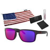 Oakley Holbrook Sunglasses with Lens Cleaning Kit and Country Flag Microbag