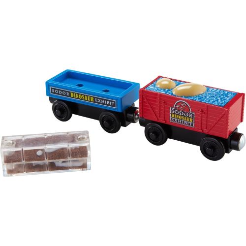  Fisher-Price Thomas & Friends Wooden Railway, Dino Fossil Discovery - Battery Operated
