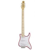 Traveler Guitar 6 String Travelcaster Deluxe (Candy Apple Red) Electric, Right Handed (TCD CARMT