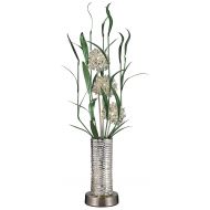 Dimond Lighting D2715 Windbear LED Contemporary Floral Floor Lamp, Silver