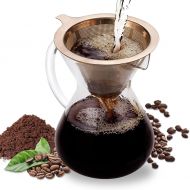 [아마존베스트]GVODE Pour Over Coffee Maker,14 Ounce Hand Manual Coffee Dripper