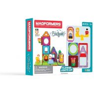 Magformers Backyard Adventure 61 Piece Set, for Children Ages 3 and Older - Building Blocks, STEM Toy, Award-Winning Educational Magnetic Tiles, Rainbow Colors