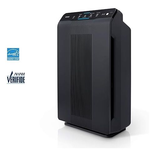  Winix 5500-2 Air Purifier with True HEPA, PlasmaWave and Odor Reducing Washable AOC Carbon Filter Medium , Charcoal Gray