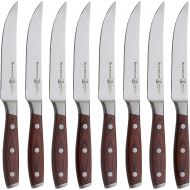 [아마존베스트]Messermeister Avanta Knife Bundle with (8 pc.) Steak Knife Pakkawood Gift Set German Steel