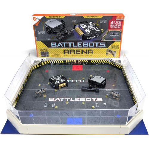  HEXBUG BattleBots Arena Minotaur & Tombstone - Battle Bot with Arena Game Board and Accessories - Remote Controlled Toy for Kids - Batteries Included with Hex Bug Robot Set