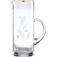 Lenox Holiday Gold Glass Beverage Pitcher