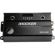 KICKER 47KEYLOC KEYLOC 10V RMS Digital Signal Processor Smart Line Output Converter Vehicle Audio System with Factory and Aftermarket Gear, Black