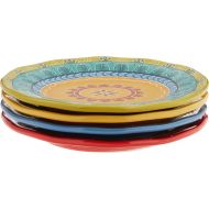 [아마존베스트]Certified International Valencia Dessert Plates (Set of 4), 8.75, Multicolor