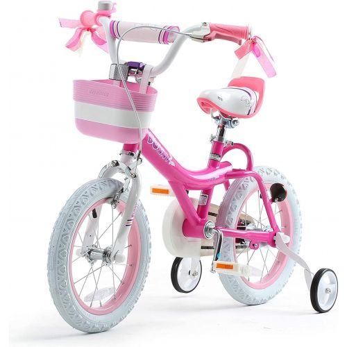  RoyalBaby Jenny Kids Bike Girls 12 14 16 18 20 Inch Childrens Bicycle with Basket for Age 3-12 Years
