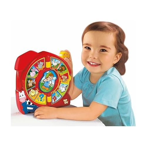 피셔프라이스 Fisher-Price Little People Toddler Learning Toy, See ‘n Say The Farmer Says, Game with Music Sounds & Phrases Ages 18+ Months?