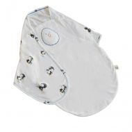 Nested Bean Zen Swaddle Premier  70% Rayon from Bamboo, 30% Pure Cotton (0-6 Months, Deepsea Diver)