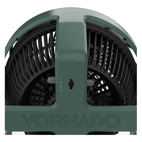 보네이도 Vornado EXO61 Medium Heavy Duty Air Circulator, 3-Speed High Velocity Shop Fan with High-Impact Case and 8 ft Cord, Powerful Industrial Multipurpose Electric Air Mover for Whole Room Cooling