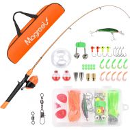 Gonex Kids Fishing Pole, Portable Telescopic Fishing Rod and Reel Combos Full Fish Tackle Kit with Fishing Line, Fishing Gears, Travel Bag for Boys, Girls, Beginner or Youth