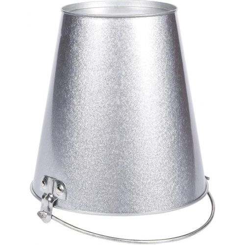  [아마존베스트]Juvale 3-Pack Galvanized Metal Ice Bucket Pails for Beer, Drinks, and Party Decorations, 7 Inches