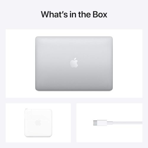 애플 [아마존베스트]New Apple MacBook Pro with Apple M1 Chip (13-inch, 8GB RAM, 256GB SSD Storage) - Silver (Latest Model)