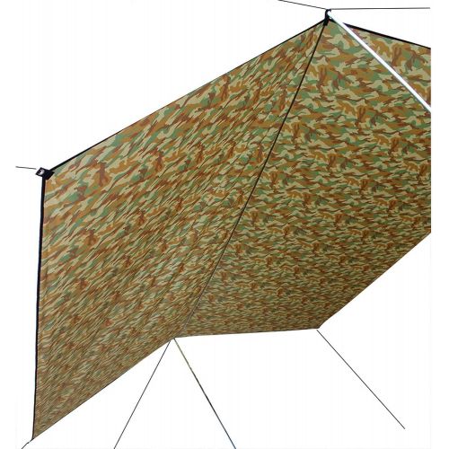  TAHUAON Camping Tent Tarp Hammock Rain Fly Large Waterproof Tarp Shelter Picnic Mat for Hiking Backpacking 300295cm (Color-B)