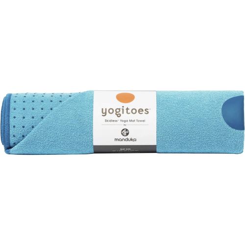 만두카 Manduka yogitoes Yoga Mat Towel, Solid, Garnet