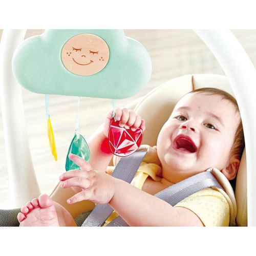  Hape Baby Crib Mobile Toy with Lights & Relaxing Songs 10 Types of Soothing Sleep Sound for Crib Mobile Adjustable Night Light for Baby from Birth and Up
