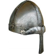 [아마존베스트]warriorpoint Medieval Norman Viking Armor Knight Helmet GJERMUNDBU Helmet with Wooden Stand
