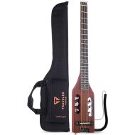 Traveler Guitar Ultra-Light Guitar for Travel | Portable and Headless Electric Acoustic Guitar | Full 24 3/4