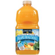 Langers Island Blend Juice Cocktail, Pineapple Orange Coconut, 64 Fluid Ounce (Pack Of 8)