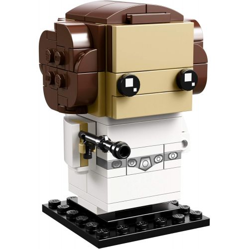  LEGO 6225350 Brickheadz Princess Leia Organa 41628 Building Kit, Multicolor