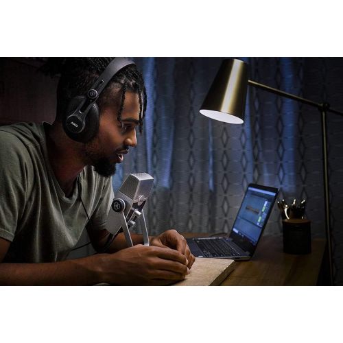  AKG Pro Audio Lyra Ultra-HD, Four Capsule, Multi-Capture Mode, USB-C Condenser Microphone for Recording and Streaming