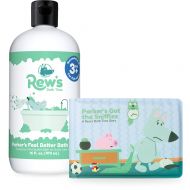 Rews Bath Time - Feel Better Natural Bubble Bath (Eucalyptus Peppermint) (16 ounce)